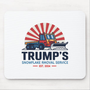 Trump's Snowflake Rmoval Service Funny Donald Trum Mouse Mat