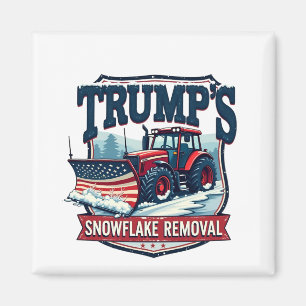 Trump's Snowflake Rmoval Service Inauguration Day Magnet