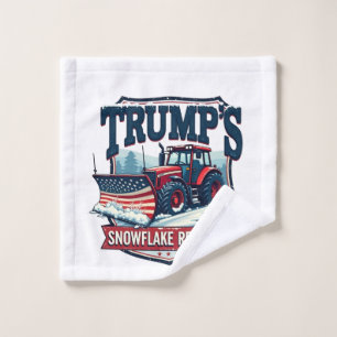 Trump's Snowflake Rmoval Service Inauguration Day Wash Cloth