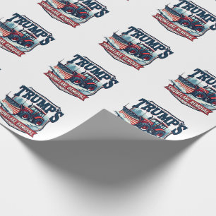 Trump's Snowflake Rmoval Service Inauguration Day Wrapping Paper
