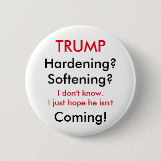 Trump's Stance on Immigration 6 Cm Round Badge