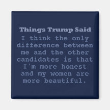 Trump's Women - 2" Square Magnet