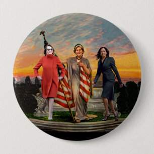TRUMP'S Worst Nightmare 10 Cm Round Badge