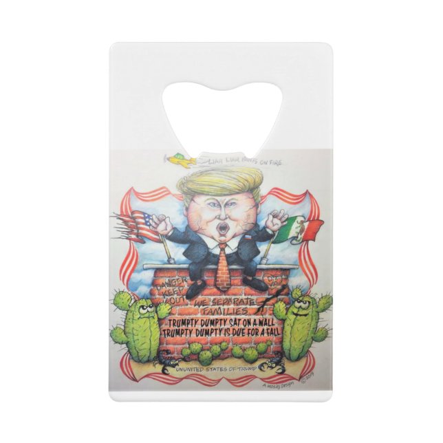 TRUMPTY DUMPTY SAT ON A WALL (Front)