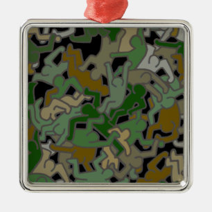 Trumpublicans Chaos Destroy Democracy Metal Tree Decoration