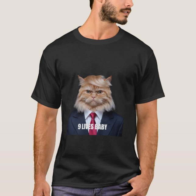 Trumpurr s 9 Lives to Glory Ultimate Dominance T-Shirt (Front)