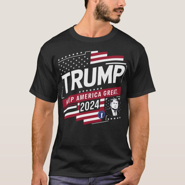 Trumpy 2024 - Keep America Great T-Shirt (Front)