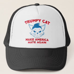 Trumpy Cat Trucker Hat