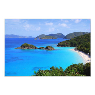 Trunk Bay St. John, U.S. Virgin Islands 18 by 12 Photo Print