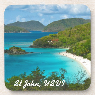 Trunk Bay, St John USVI Coaster