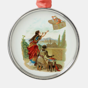 trunk metal tree decoration