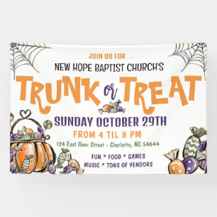 Trunk or Treat Banner