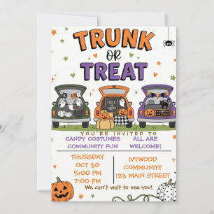 Trunk or Treat Invitation