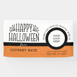Trunk or Treat Modern Halloween Logo Business Banner