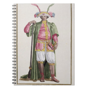 Truro-Audaty, King of Dahomey from 'Receuil des Es Notebook