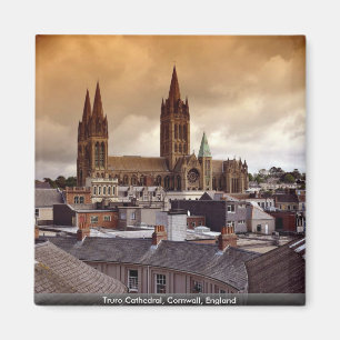 Truro Cathedral, Cornwall, England Magnet