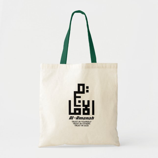 Trust - Amanah  Tote Bag (Front)