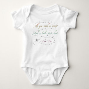 Trust and Pixie Dust Baby Bodysuit