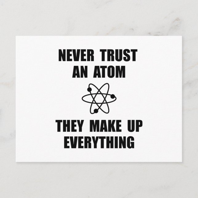 Trust Atom Postcard (Front)