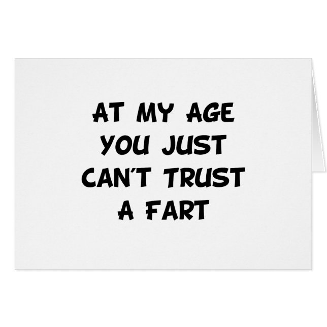 Trust Fart (Front Horizontal)