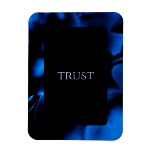 "Trust" Flexible Photo Magnet