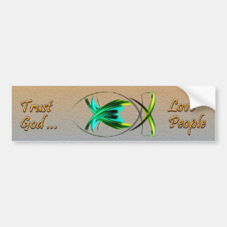 Trust God Bumper Sticker