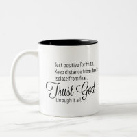 Trust God Script Typography