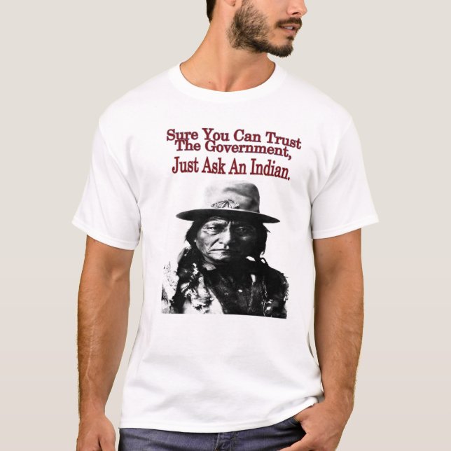 Trust government t-shirt (Front)