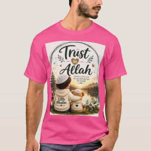 Trust in Allah Islamic Kids T-Shirt Little Musli