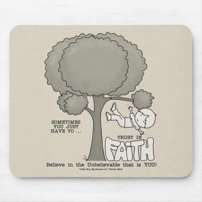 Trust in Faith Mouse Mat (Front)