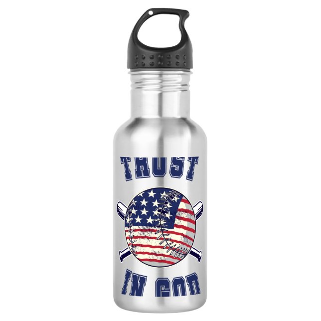 Trust in God 710 Ml Water Bottle (Front)