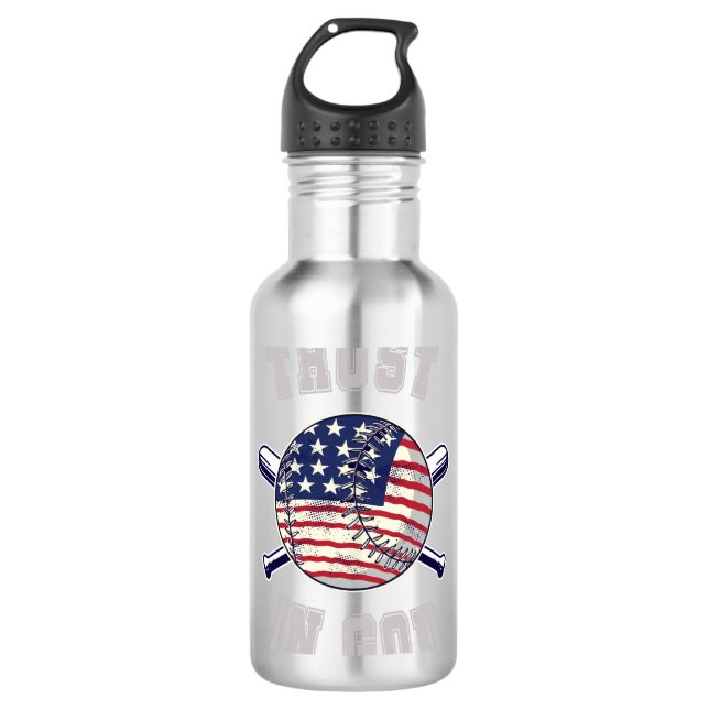 Trust in God 710 Ml Water Bottle (Front)