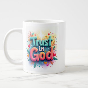 Trust in God Large Coffee Mug