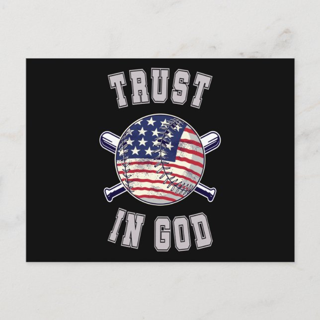 Trust in God Postcard (Front)