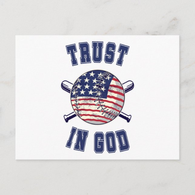 Trust in God Postcard (Front)