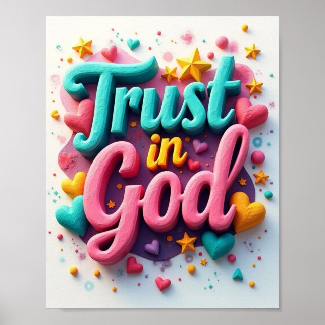 Trust in God Poster (Front)