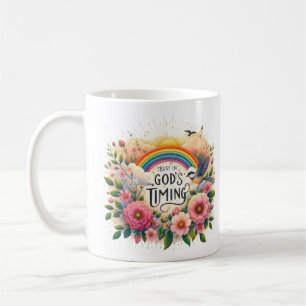 Trust In God's Timing Coffee Mug