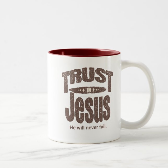 Trust in Jesus mug (Right)