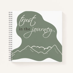 Trust in the Journey Inspirational Journal