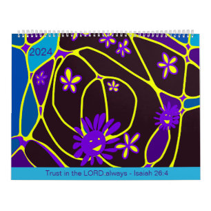 Trust In The LORD Always - Isaiah 26:4 Calendar