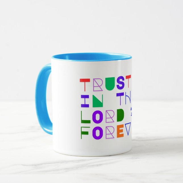 Trust In the Lord Christian Mug (Front Left)
