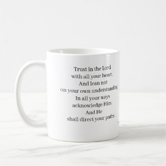 Trust in the Lord Coffee Mug
