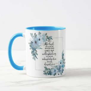 Trust in the Lord floral  Mug