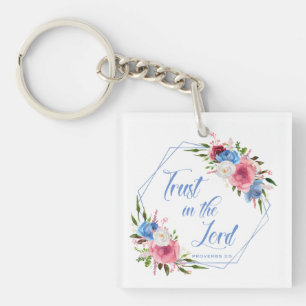 Trust In The Lord Key Ring