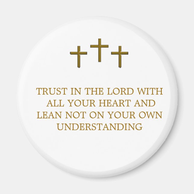TRUST IN THE LORD MAGNET (Front)