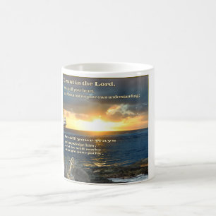 Trust in the Lord proverbs 3:5-6 Magic Mug