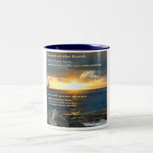 Trust in the Lord proverbs 3:5-6 mug