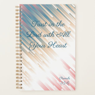 Trust in the Lord Rainbow Business Planner