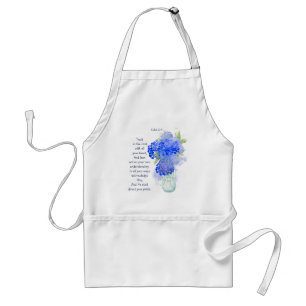 Trust in the Lord Scripture Garden or Kitchen Standard Apron
