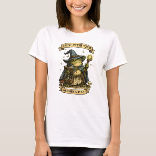Trust In The Toad Funny Wizard Frog Shirt   Mediev